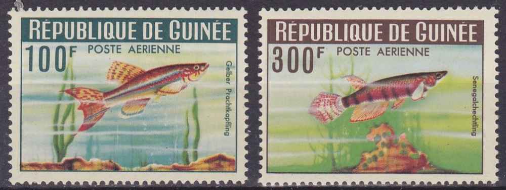 GUINEE 1964 neuf** MNH N° 38 39