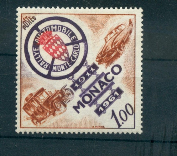 MONACO  555 1961 rallye de Monaco neuf ** TB MNH cote 2.6 euros 