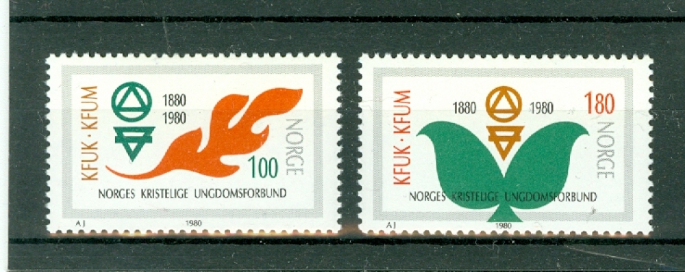 Norvège - 1980 - Ligue Chrétienne - n° 765 / 6 - Neuf **