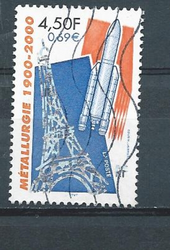 FRANCE 3366 oblitérés vague
