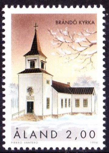 Aland 1996 Église de Brändö