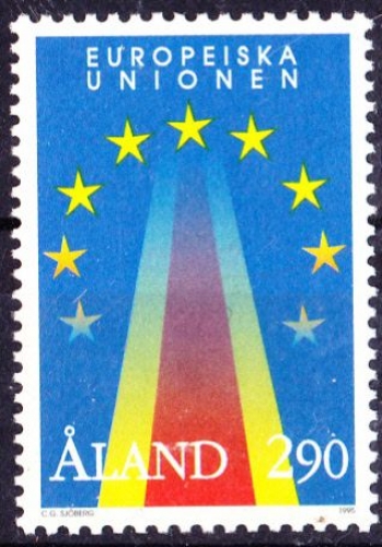 Aland 1995 Admission au sein de l´Union Européenne - Y&T 99 **