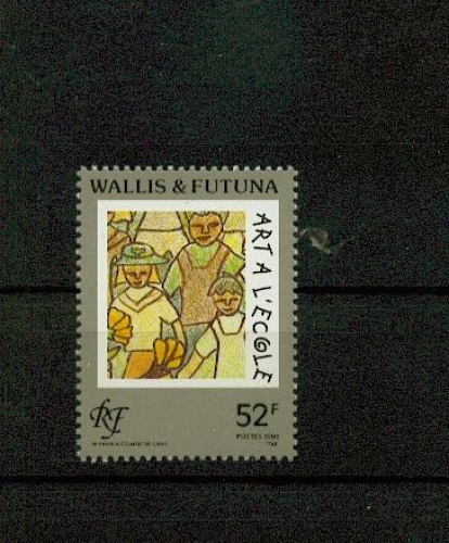 Wallis et Futuna 460 l´Art à l´école 1993 neuf ** TB MNH sin charnela faciale 0.44