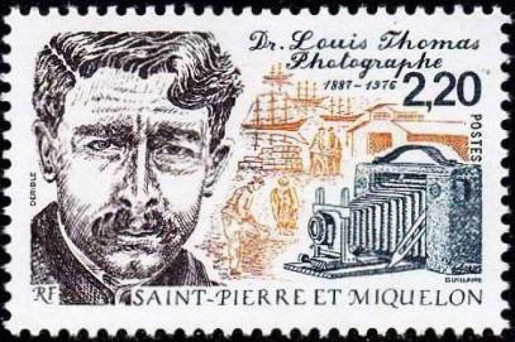 Saint-Pierre et Miquelon 1988 Dr Louis Thomas, photographe 1887-1976 - Y&T 488 **