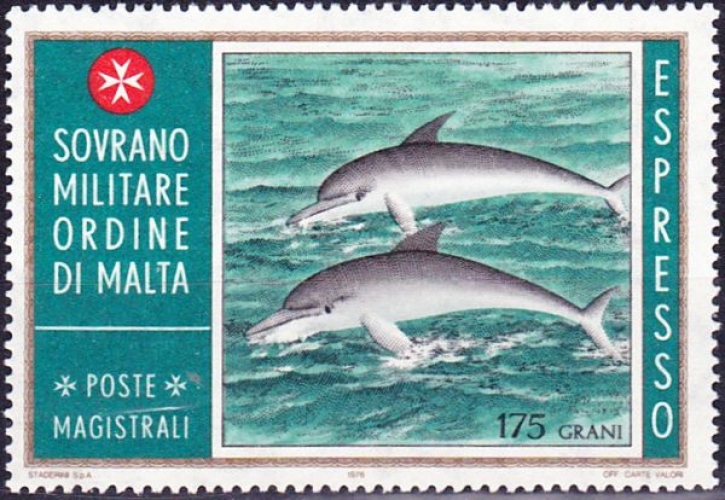 Ordre de Malte (SMOM) 1976 Dauphins / Dolphins