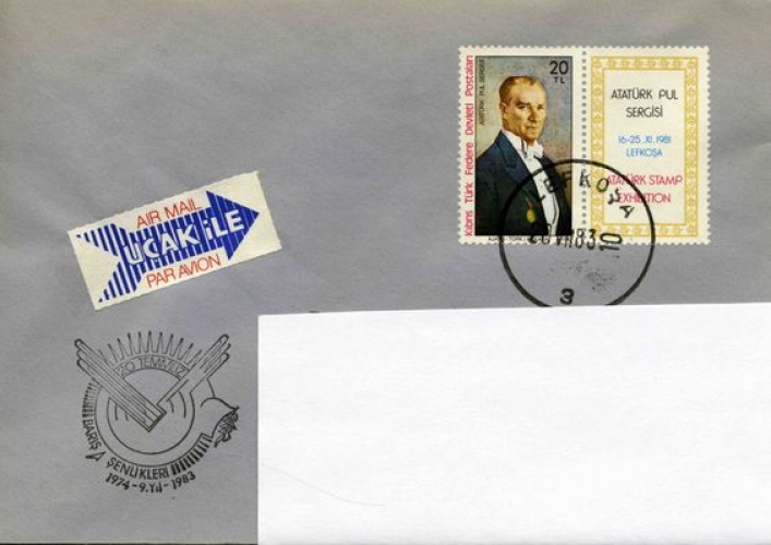 Chypre (Turquie) 1983 Association pour la paix 1
