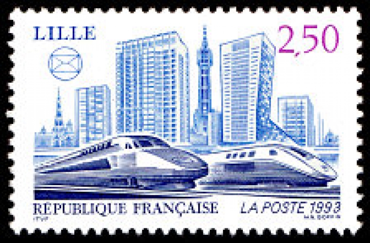 France 2811 1993  congrès de la fédération LILLE neuf **TB  MNH sin charnela  faciale 0.38