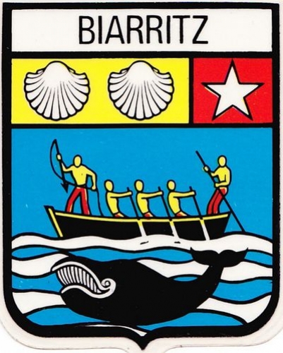 France 64 Biarritz - Blason adhésif