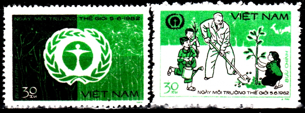  Viêt Nam 364B / 64C Journée mondiale de l'environnement