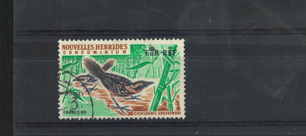 Nouvelles Hébrides 275 faune oiseaux oblitéré used cote 12 