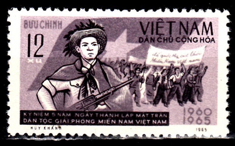  Viêt Nam du Nord 478 5e anniversaire du Front de Libération du Sud