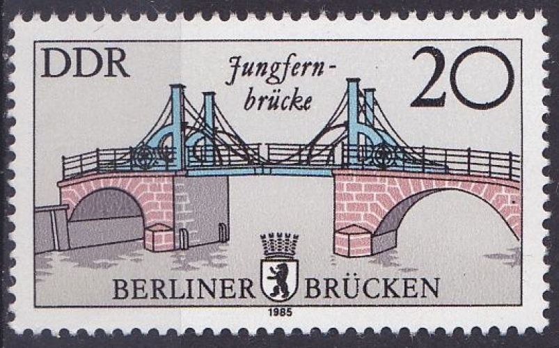 ALLEMAGNE RDA 1985 NEUF** MNH N° 2596