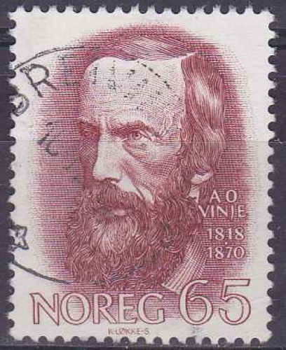 NORVEGE 1968 oblitéré N° 527