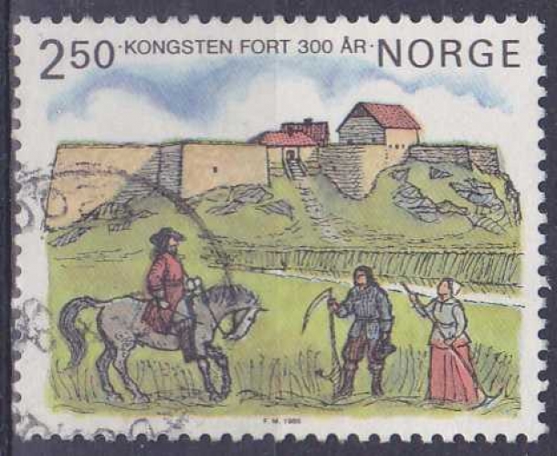 NORVEGE 1985 oblitéré N° 879