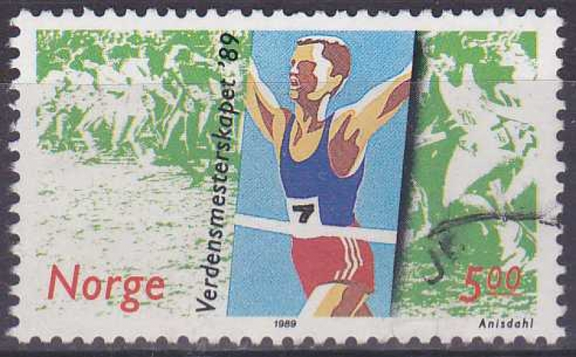 NORVEGE 1989 oblitéré N° 971