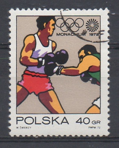 POLOGNE 1964 -   BOXE : JO TOKYO