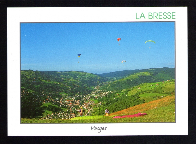Carte Postale écrite Postcard France La Bresse Vosges