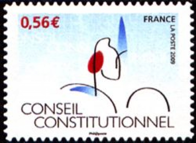 France  337 conseil constitutionnel autoadhésif  d'entreprise neuf TB** MNH sin charnela cote 4
