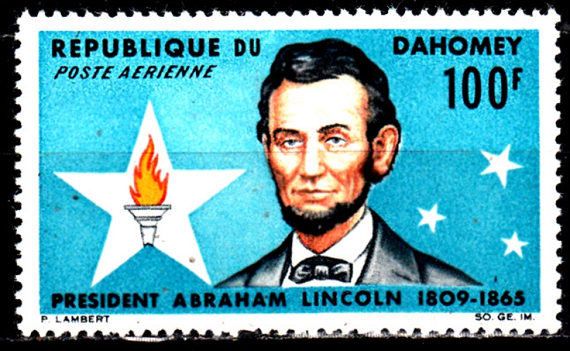  Bénin / Dahomey Pa 33 Abraham Lincoln
