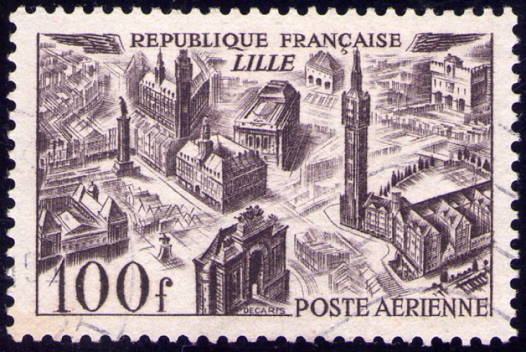 France - Y&T Poste Aérienne n° 24 - Lille