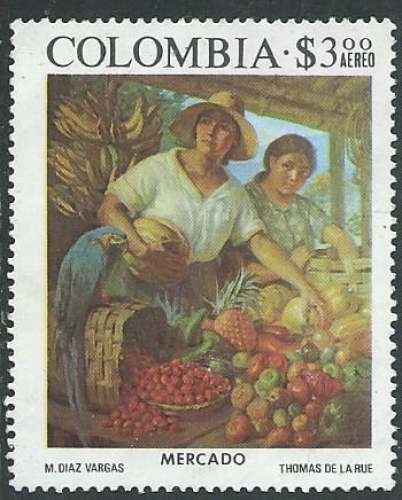 Colombie - Poste Aérienne - Y&T 0585 (o)