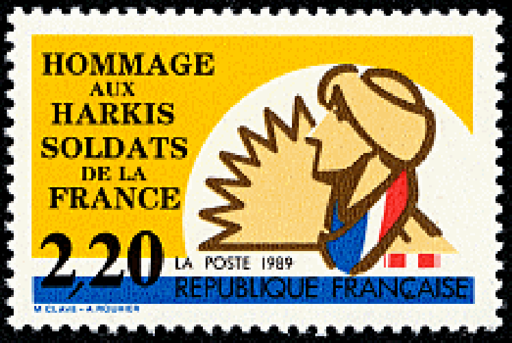 France 2613 harkis neuf **TB MNH prix de la poste 0.33