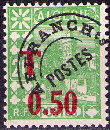 Algérie - Y&T Timbre Taxe n° 28