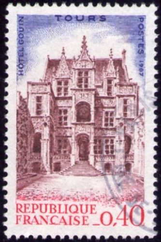 France - Y&T 1525 - Hôtel Goüin à Tours