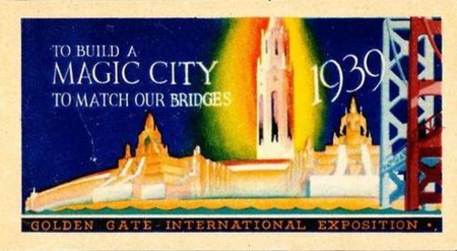 USA 1939 Vignette San Francisco Golden Gate International Exposition