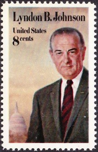 USA 1973 Lyndon B. Johnson (1908-1973), 36e président des USA