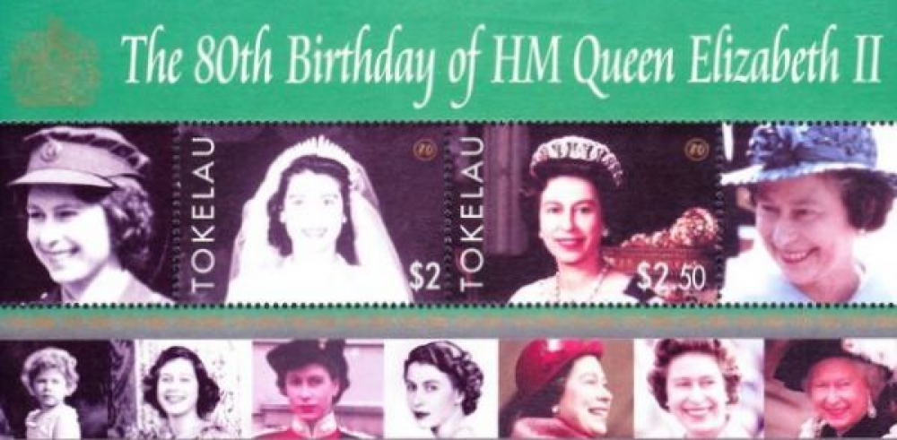 Tokelau 2006 80e anniversaire de SM la Reine Elizabeth II - Y&T BF 48 **