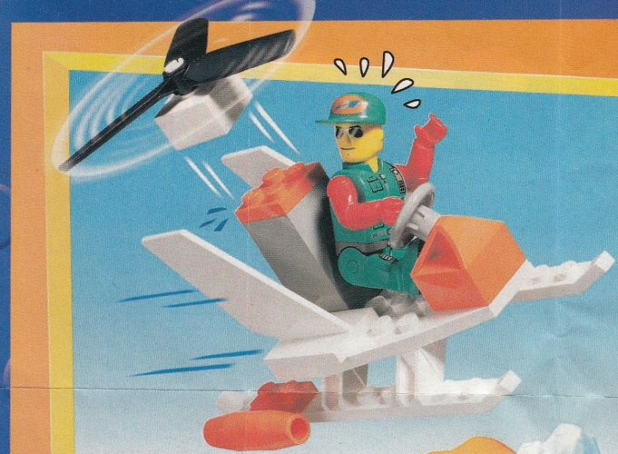 Lego 4613 Jack Stone Turbo chopper avec plan 100 % Complet voir scan