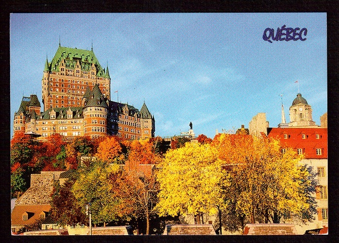 Canada  Cpm Quebec Château Frontenac - Fall - Automne