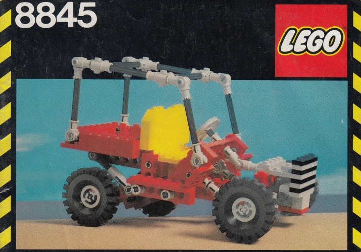  Lego 8845 Technic Buggy avec plan 100 % Complet voir scan