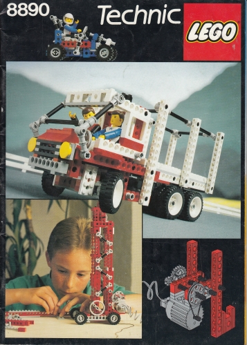  Lego 8890 Technic livre d'idées 100 % Complet voir scan