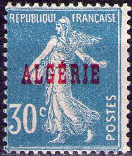 Algérie - Y&T 0017 - Semeuse