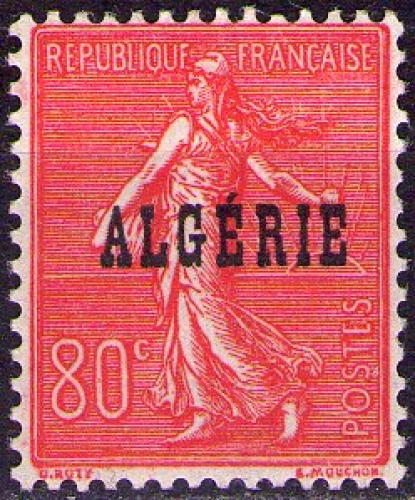 Algérie - Y&T 0027 - Semeuse