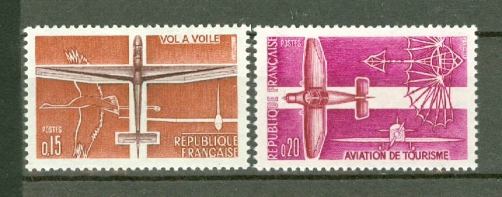 France - 1962 - Aviation Touristique - TP n° 1340 / 1 -  Neuf **