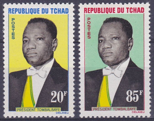 TCHAD 1963 NEUF* charnière N° 84 85