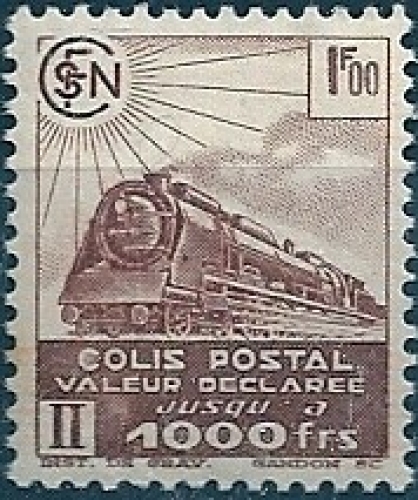 France - colis postaux - 1941 - Y&T 177** - MNH