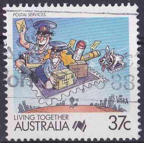 AUSTRALIE 1988 OBLITERE N° 1056