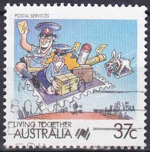 AUSTRALIE 1988 OBLITERE N° 1056