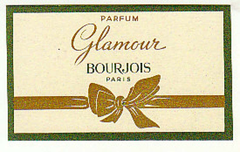 carte parfumée Bourjois parfum Glamour