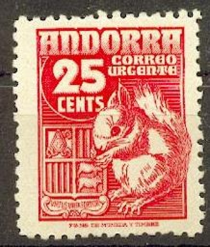 Andorre Espagnol   52 timbre express neuf ** TB MNH sin charnela cote 8