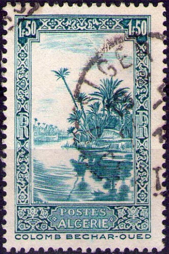 Algérie - Y&T 0118 - Oued à Colomb-Béchar