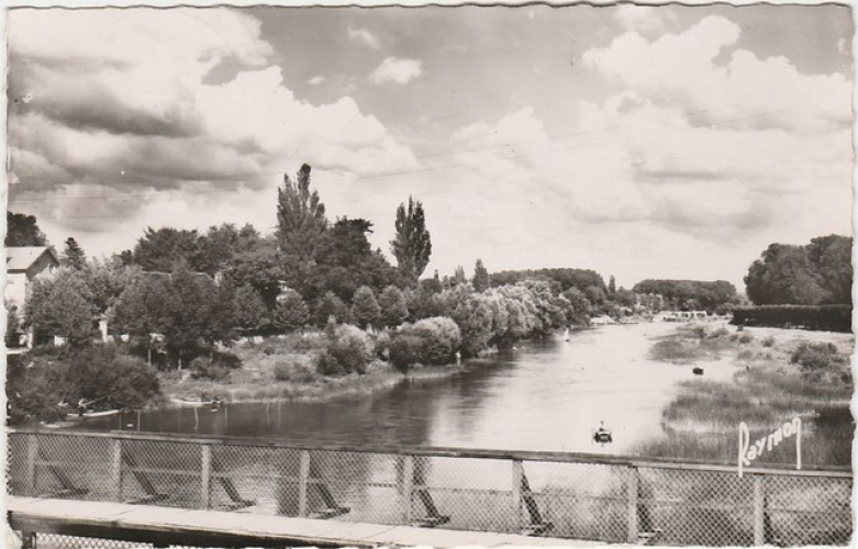 cpsm77  Chelles Coup d'oeil sur la Marne