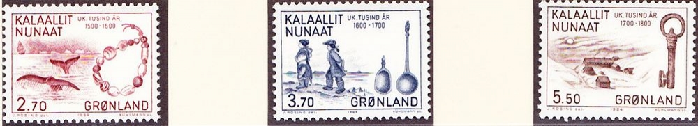 Groenland 1984 Les 1000 ans de l'histoire du Groenland (série 4)