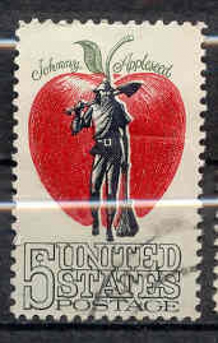 USA 1966 YT 810 Obl Botaniste Johnny Chapman dit Appleseed