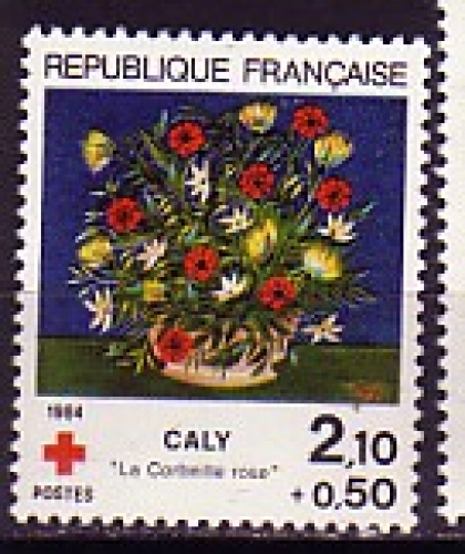 France 1984  Y&T  2345   N**    Croix-Rouge  
