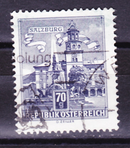 Autriche - 1962-70  Y & T  n°  0953B   Série courante - Monuments et batiments